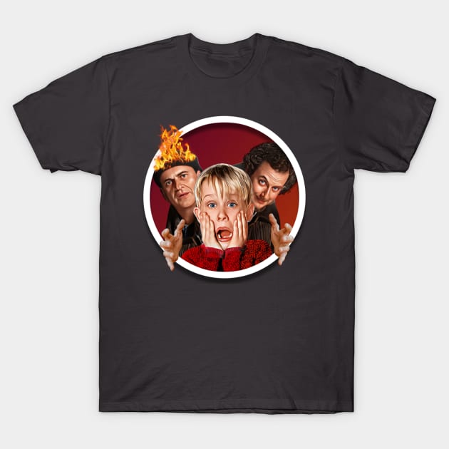 Home Alone T-Shirt by Zbornak Designs